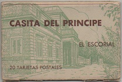 BLOC POSTAL. CASITA DEL PRINCIPE. EL ESCORIAL. 20 TARJETAS POSTALES