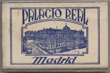 BLOC POSTAL. PALACIO REAL DE MADRID. 24 POSTALES EN ACORDEON