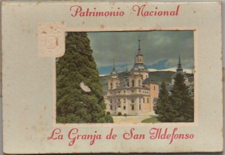 BLOC POSTAL. LA GRANJA DE SAN IDELFONSO. 10 POSTALES EN ACORDEON