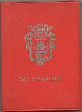 BLOC POSTAL. SAN SEBASTIAN. 20 POSTALES EN ACORDEON. 11X8 CM.