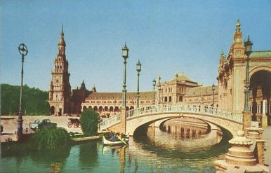 BLOC POSTAL. SEVILLA 10 POSTALES EN LIBRILLO DE ACORDEON. 10,5 x 7,3 cm.