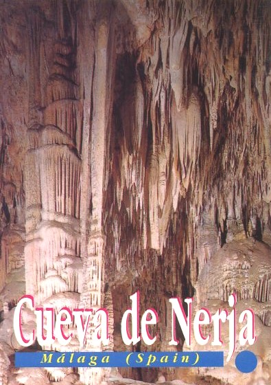 BLOC POSTAL. 10 POSTALES DE CUEVA DE NERJA MALAGA  FORMATO ACORDEON.  15 X 11 cm.