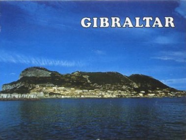 POSTAL BLOC. GIBRALTAR, FORMATO ACORDEON 10 POSTALES.