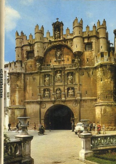 POSTAL BLOC. BURGOS FORMATO ACORDEON 10 POSTALES.