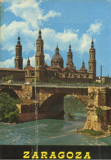 POSTAL BLOC. ZARAGOZA  FORMATO ACORDEON 10 POSTALES.