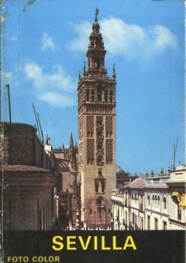 POSTAL BLOCK. SEVILLA  FORMATO ACORDEON 13 FOTOGRAFIAS.