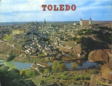 POSTAL BLOCK. TOLEDO CIUDAD IMPERIAL FORMATO ACORDEON 20 FOTOGRAFIAS.