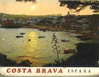 POSTAL BLOCK. COSTA BRAVA FORMATO ACORDEON 20 FOTOGRAFIAS.