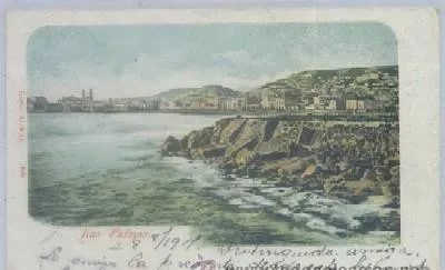 POSTAL ANTIGUA DE LAS PALMAS. GRAN CANARIA. VISTA PARCIAL