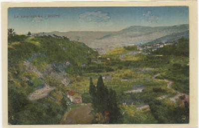 POSTAL ANTIGUA DE CANARIAS. LA ANGOSTURA. MONTE