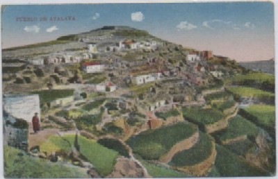 POSTAL ANTIGUA DE CANARIAS. PUEBLO DE ATALAYA
