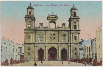 POSTAL ANTIGUA DE LAS PALMAS DE GRAN CANARIA. CATEDRAL
