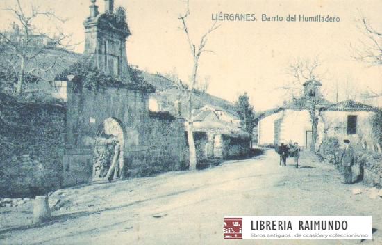 POSTAL ANTIGUA DE LIERGANES. BARRIO DEL HUMILLADERO.