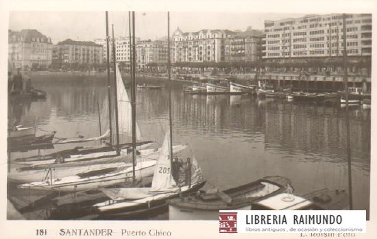 POSTAL DE SANTANDER. Nº 181. PUERTO CHICO.