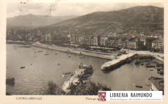 POSTAL DE CASTRO URDIALES. VISTA GENERAL.