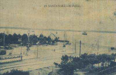 POSTAL ANTIGUA DE CANTABRIA SANTANDER 23 EL PUERTO