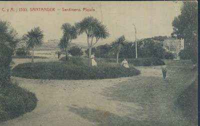 POSTAL ANTIGUA DE CANTABRIA C. y A. / 1335 SANTANDER SARDINERO PIQUIO