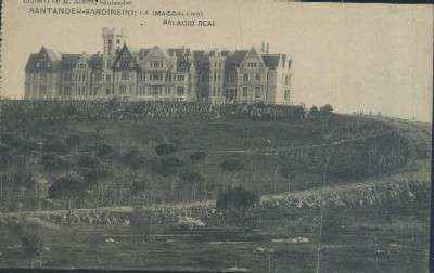 POSTAL ANTIGUA DE CANTABRIA SANTANDER SARDINERO LA MAGDALENA PALACIO REAL