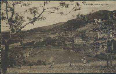 POSTAL ANTIGUA DE CANTABRIA 6 LIMPIAS VISTA PARCIAL