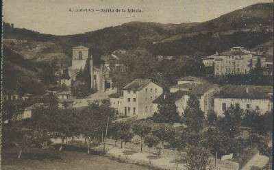 POSTAL ANTIGUA DE CANTABRIA 4 LIMPIAS BARRIO DE LA IGLESIA
