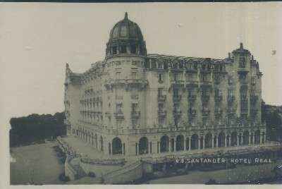 POSTAL DE CANTABRIA SANTANDER 8 HOTEL REAL