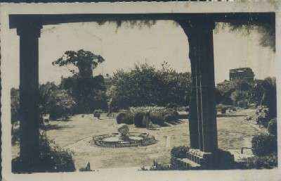 POSTAL DE CANTABRIA SANTANDER 194 PERGOLA Y JARDINES DE PIQUIO