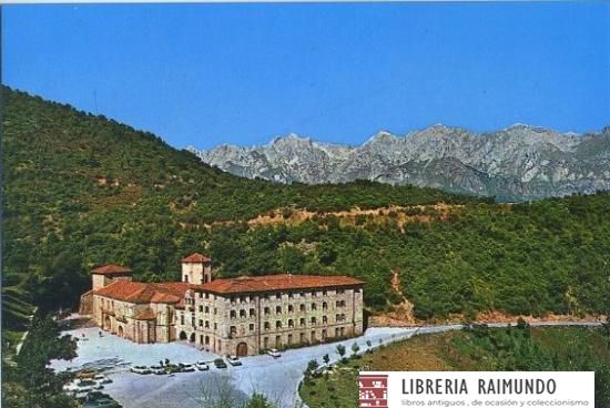 POSTAL DE CANTABRIA. SANTO TORIBIO DE LIEBANA. SANTANDER. Y LOS PICOS DE EUROPA