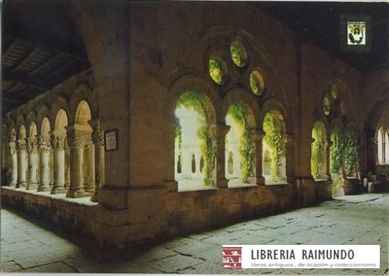 POSTAL DE CANTABRIA. Nº 34 SANTILLANA DEL MAR. CLAUSTRO DE LA COLEGIATA
