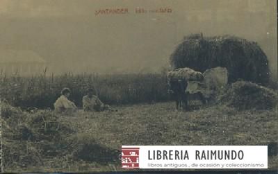 POSTAL ANTIGUA DE CANTABRIA SANTANDER IDILIO MONTAÑES