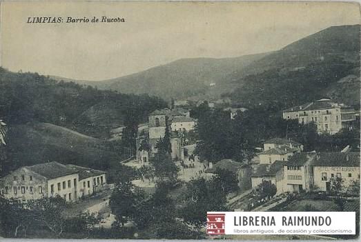 POSTAL ANTIGUA DE CANTABRIA LIMPIAS. BARRIO DE LA RUCOSA