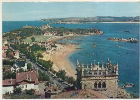 POSTAL ANTIGUA DE CANTABRIA. SANTANDER Nº 2010. PENINSULA DE LA MAGDALENA