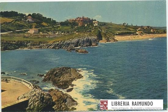 POSTAL ANTIGUA DE CANTABRIA. SANTANDER. COMILLAS. ACANTILLADO DEL PORTILLO