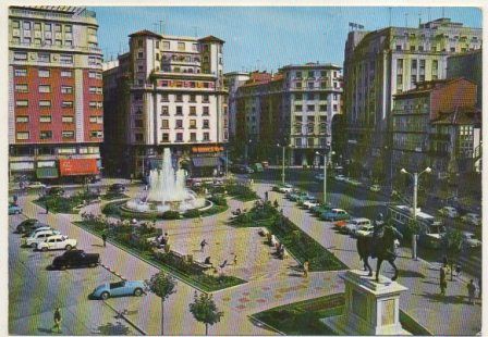 POSTAL ANTIGUA DE CANTABRIA. SANTANDER. PLAZA DEL GENERALISIMO