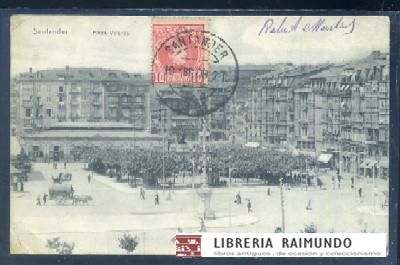 POSTAL ANTIGUA DE SANTANDER. PLAZA VELARDE