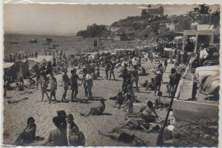 POSTAL DE SANTANDER. PLAYA DE LA MAGDALENA AL FONDO, HOTEL REAL Nº 18