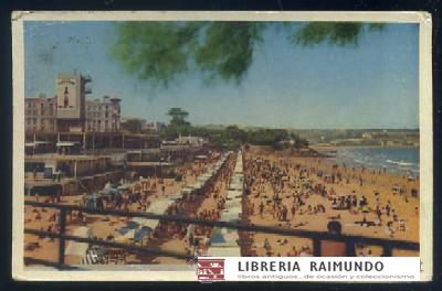 POSTAL DE SANTANDER. PRIMERA PLAYA DEL SARDINERO Nº 13
