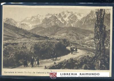 POSTAL DE SANTANDER. TORIBIO DE LIEBANA Y MACIZO ORIENTAL DE PICOS DE EUROPA