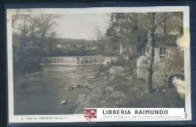 POSTAL DE LIERGANES - VISTA PARCIAL ( SANTANDER )