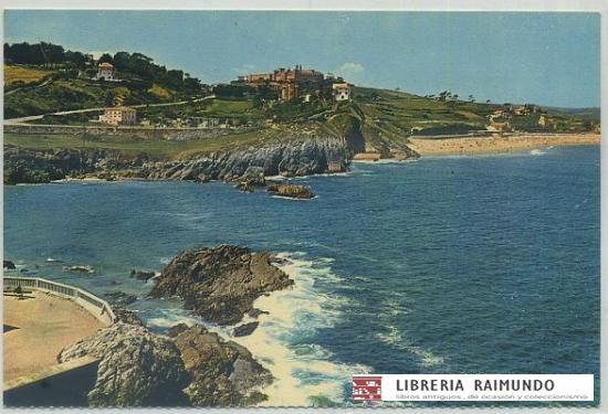 POSTAL DE SANTANDER. COMILLAS. ACANTILLADOS DEL PORTILLO Nº 125PUENTE DEL DIABLO Nº 176