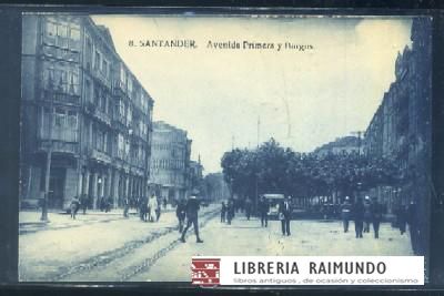POSTAL DE SANTANDER Nº 8 AVENIDA PRIMERA Y BURGOS