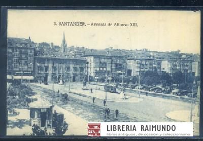 POSTAL DE SANTANDER Nº 3 AVENIDA DE ALFONSO XIII