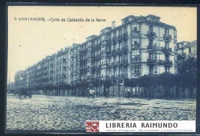 POSTAL DE SANTANDER Nº 2 CALLE DE CALDERÓN DE LA BARCA