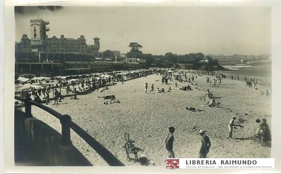 POSTAL DE SANTANDER. EL SARDINERO. PRIMERA PLAYA Nº 23