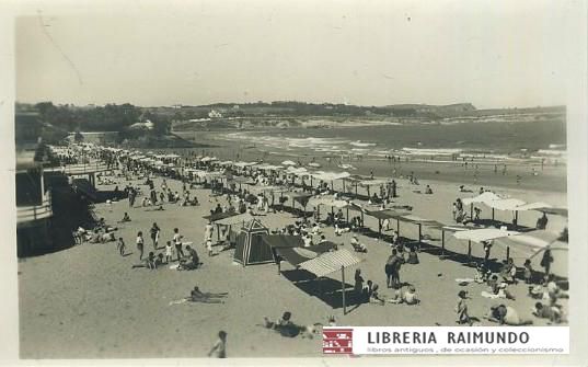 POSTAL DE SANTANDER. EL SARDINERO. PRIMERA PLAYA Nº 22
