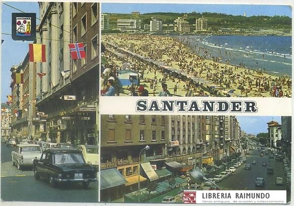 POSTAL DE SANTANDER. CALLE ISABEL ll