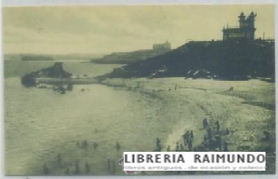 POSTAL ANTIGUA DE SANTANDER. SARDINERO. PLAYA DE LA CONCHA