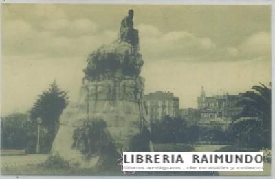 POSTAL ANTIGUA DE SANTANDER. MONUMENTO A PEREDA