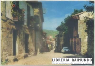 POSTAL DE SANTANDER. SANTILLANA DEL MAR. CALLE TIPICA DE LOS CANTONES