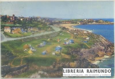 POSTAL DE SANTANDER. COMILLAS. CAMPING