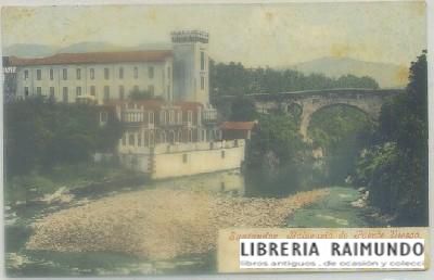 POSTAL ANTIGUA DE SANTANDER. BALNEARIO DE PUENTE VIESGO